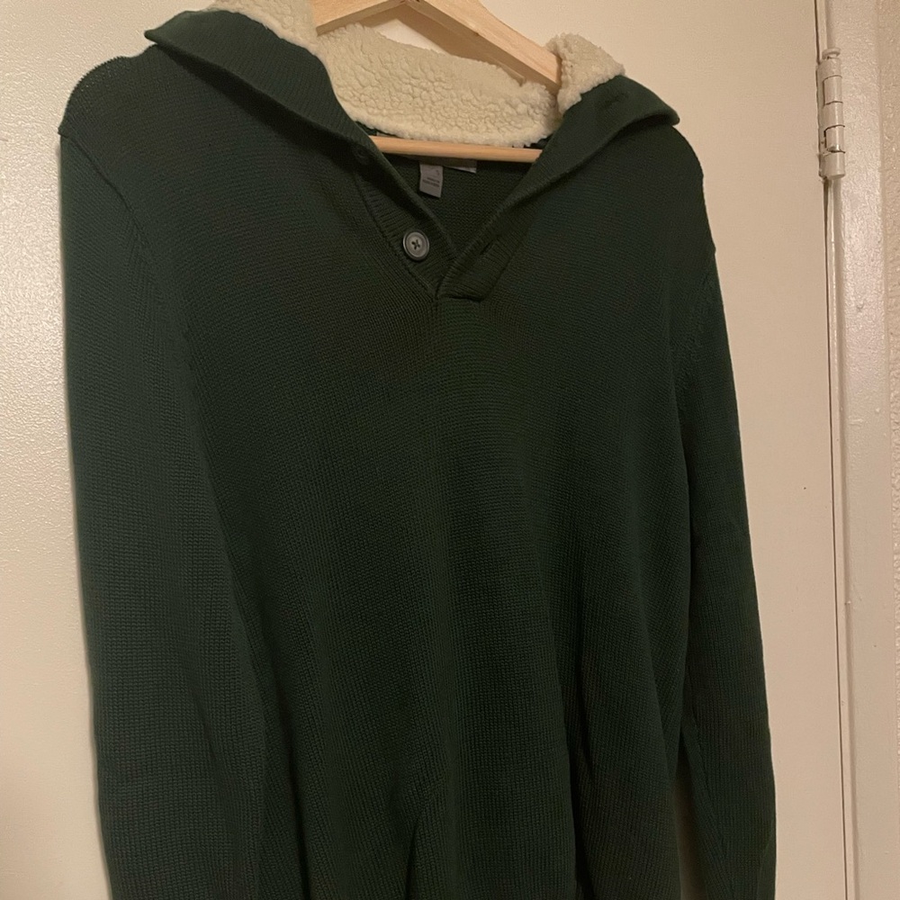 Old Navy Size S Green Fleece Sweater